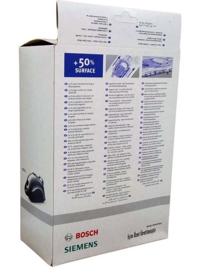 Bosch Siemens Tip P Toz Torbası Kutulu - 3
